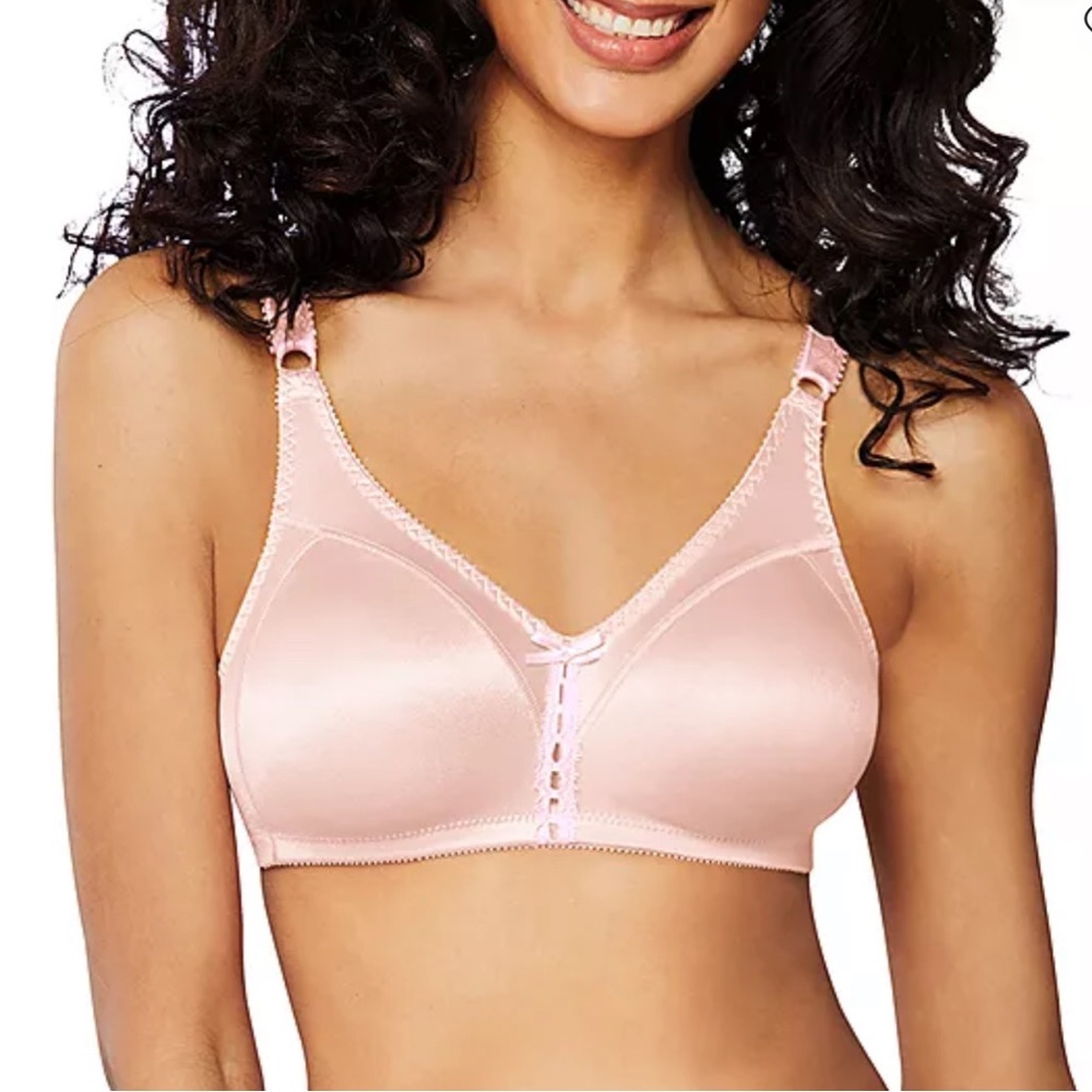 Women's Bali Classic Support Wireless Comfort Bra #3820 Sz 34D